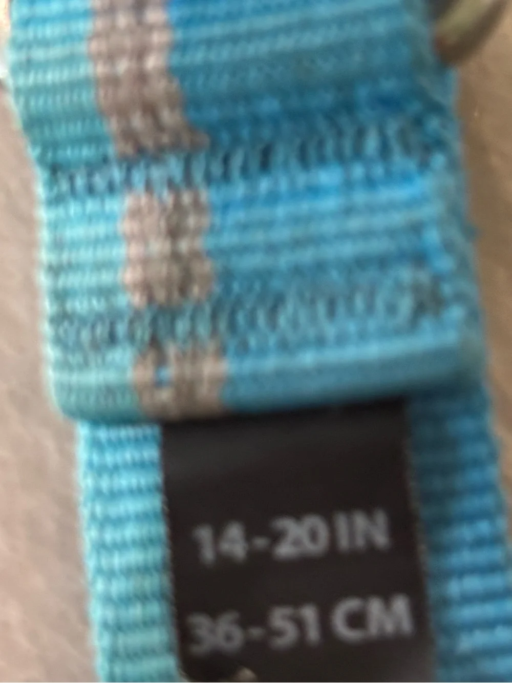 RUFFWEAR  Dog Collar blue 14-20 inches